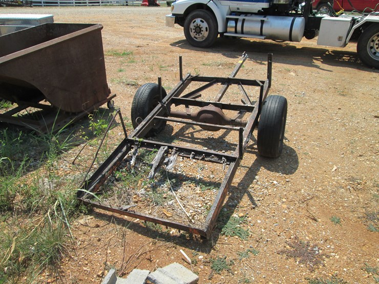 #34-•-#26841-•-homemade-90"-s/a-steel-trailer-frame-image-3