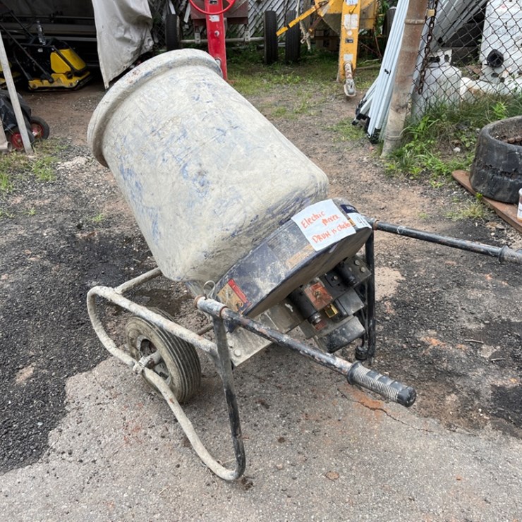 Bon #12-238 Electric Concrete Wheelbarrow Mixer