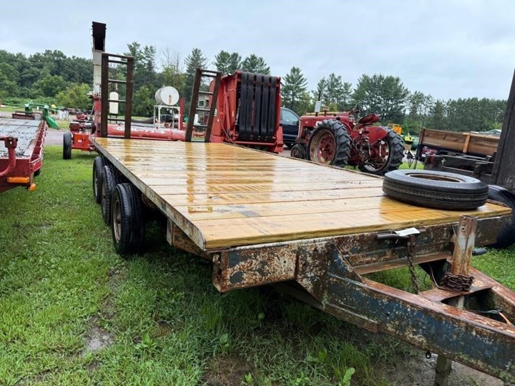 1974-homemade-94"x18'-tri-axle-trailer-with-ramps-image-4