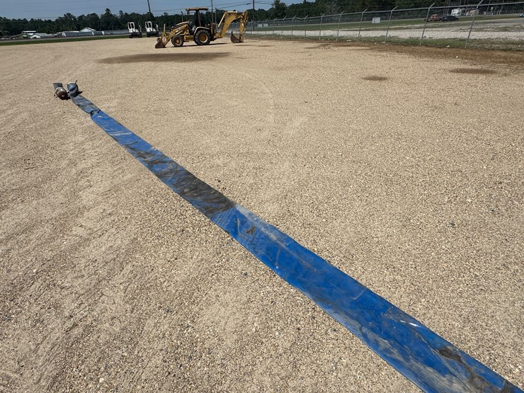 #23047-•-aprox-95-feet,-8-inch-blue-discharge-hoses-with-water-fittings-image-13