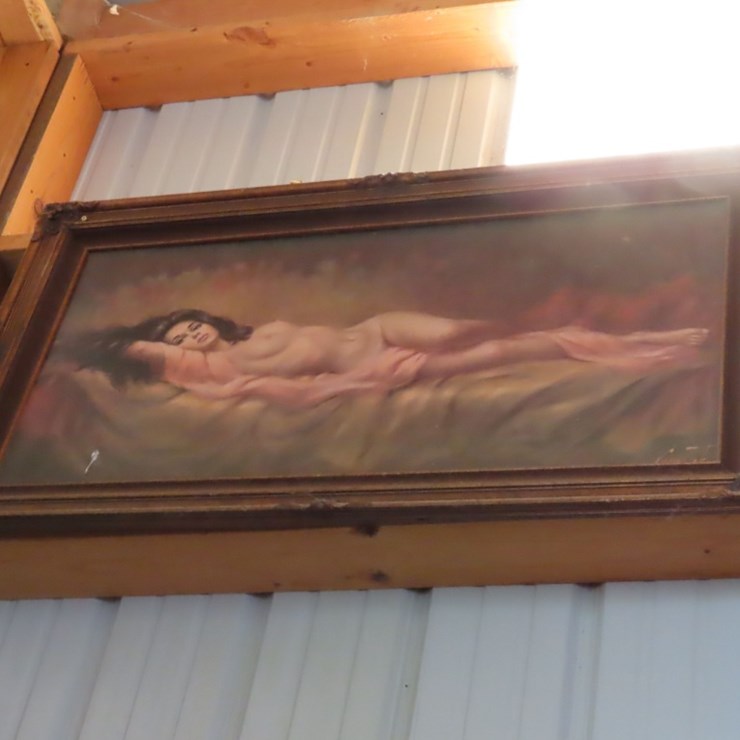Naked Lady Painting