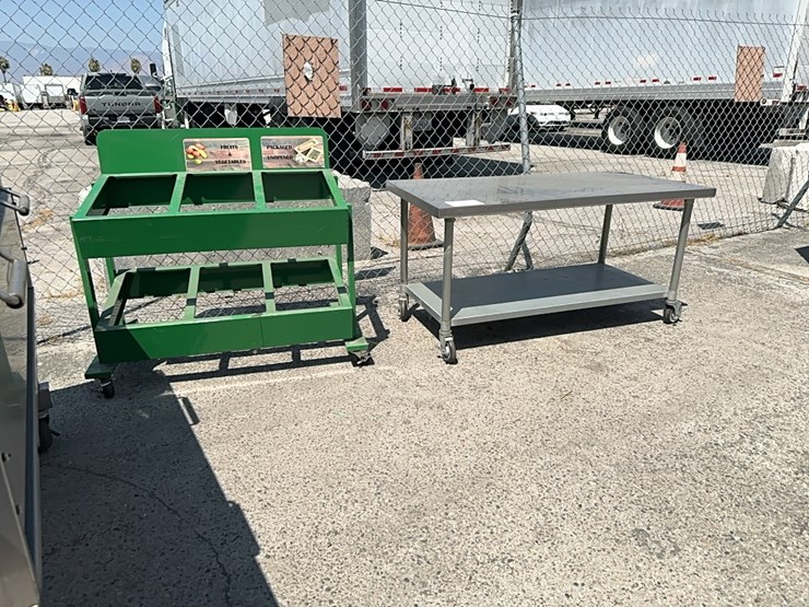 lot#----stainless-steel-table-&-fruit-rack-image-1