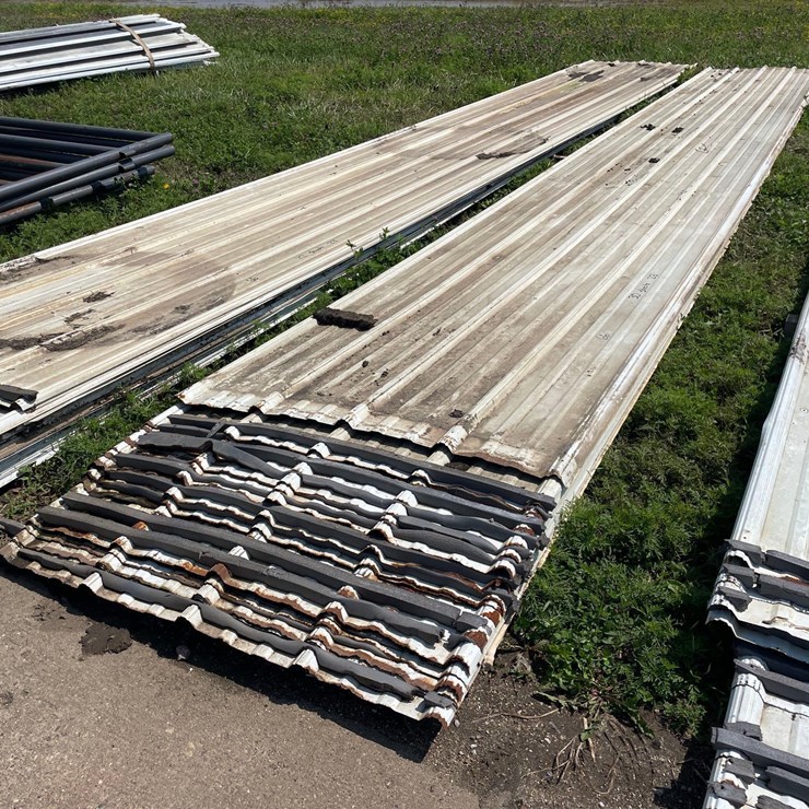 30 Sheets Of Used Steel