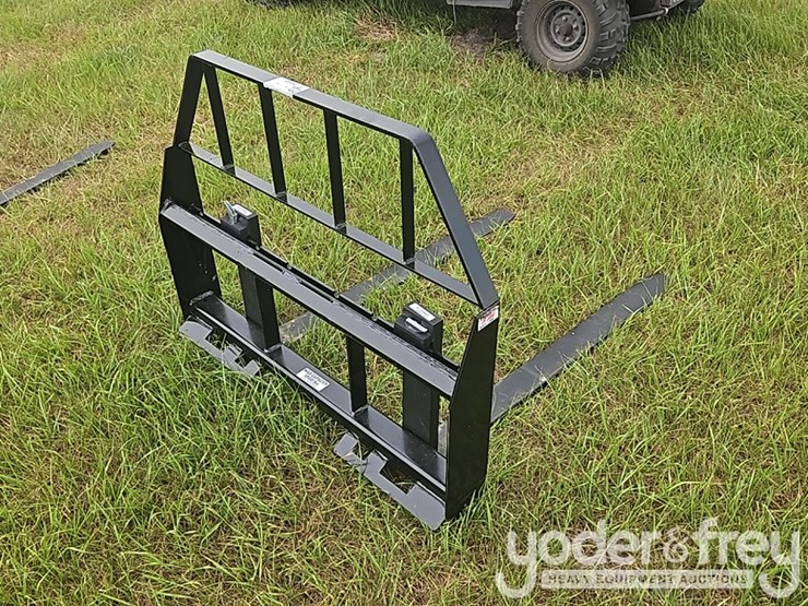 unused-kivel-48"-pallet-forks-to-suit-skidsteer.-3500lb-image-3