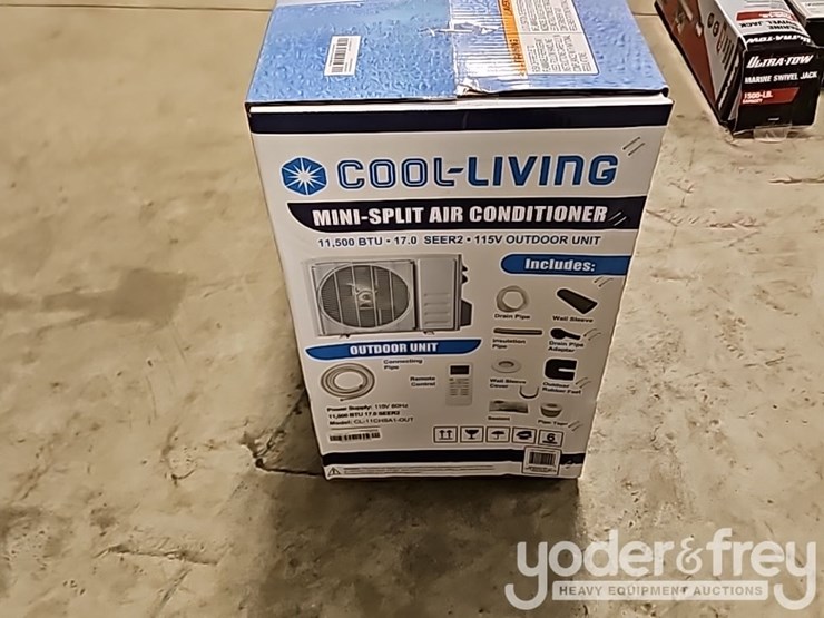 unused-cool-living-12,000-btu-mini-split-heat-&-cool-complete-diy-kit--115-volt-image-4