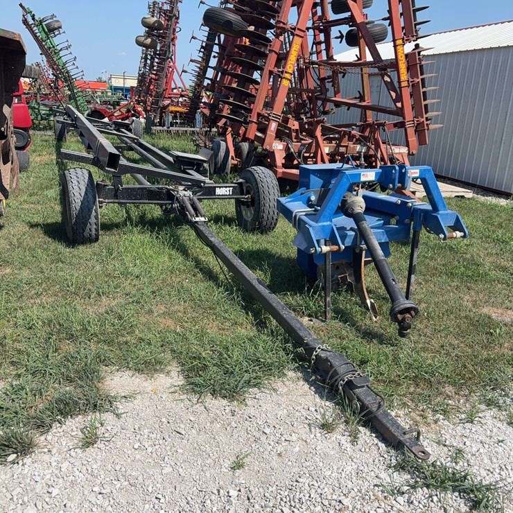 Horst head cart hold 35-40ft platform, 4-way steer, lights