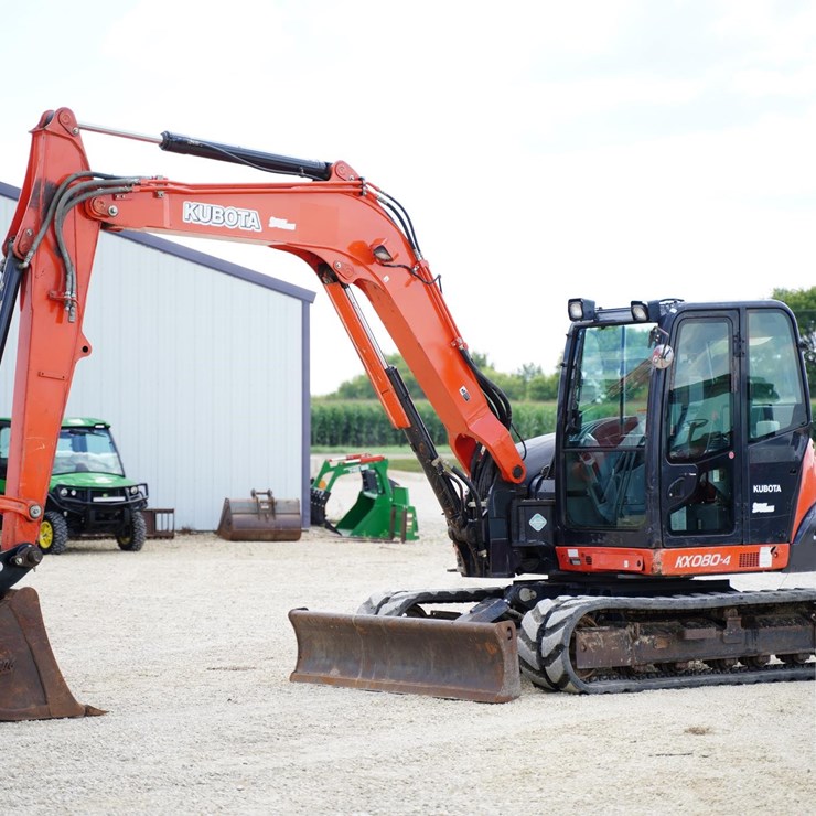 2017 KUBOTA KX080-4