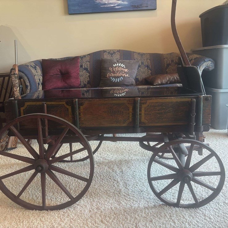 Dreadnaught Goat Wagon Converted to Table
