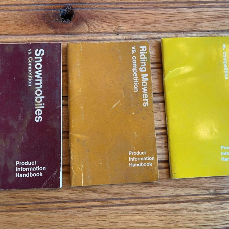 (3) John Deere Competition Handbooks