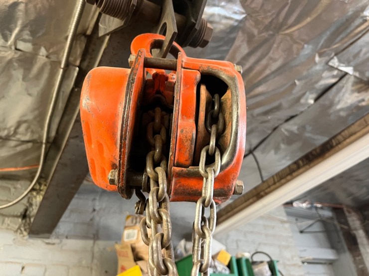 jet-l-90-1-ton-chain-hoist-w/-beam-trolley-image-3