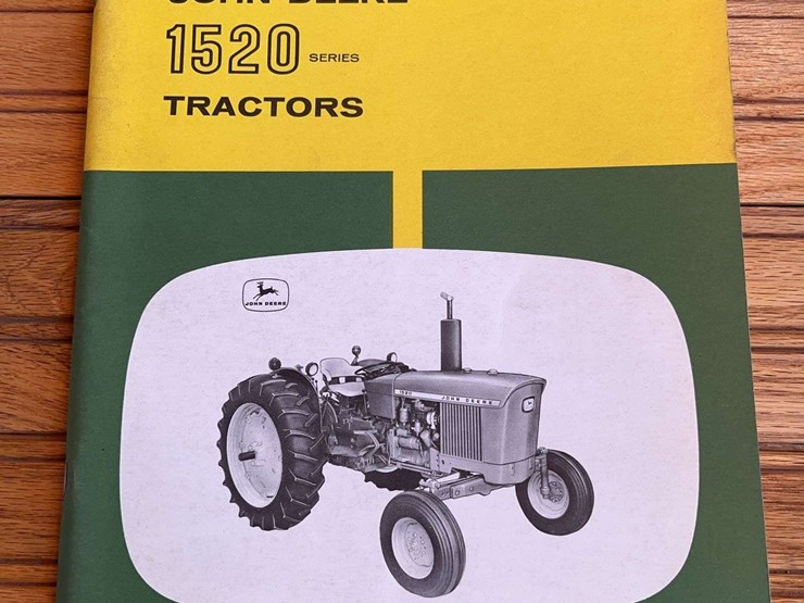 john-deere-1520-tractor-operator's-manual-image-1