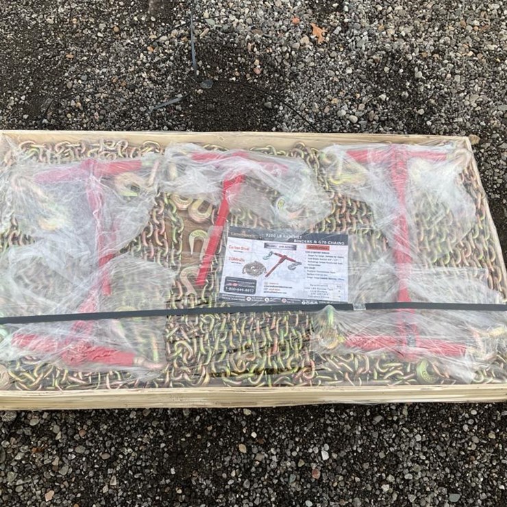 #4084 • Unused 2024 Landhonor Paladin Ratchet Binders & Chains