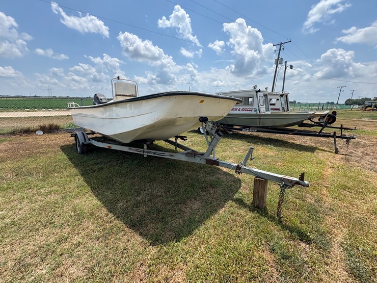 #73-•-#25994-•-carolina-boat-w/mercuy-100hp-outboard-motor-&-trailer-image-2