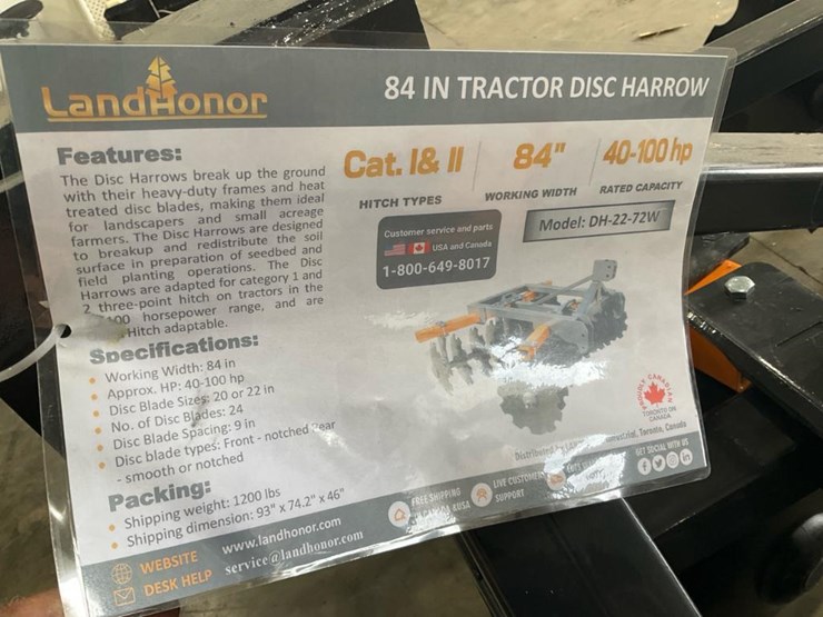#1408-•-unused-landhonor-3-point-disc-harrow-attachment-image-5
