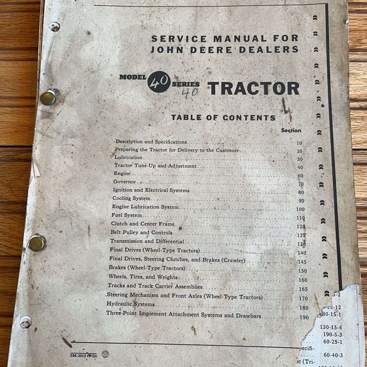 JOHN DEERE 40