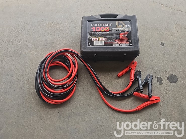 unused-1-gauge-25'-hd-booster-cable-c/w-carry-case-image-2