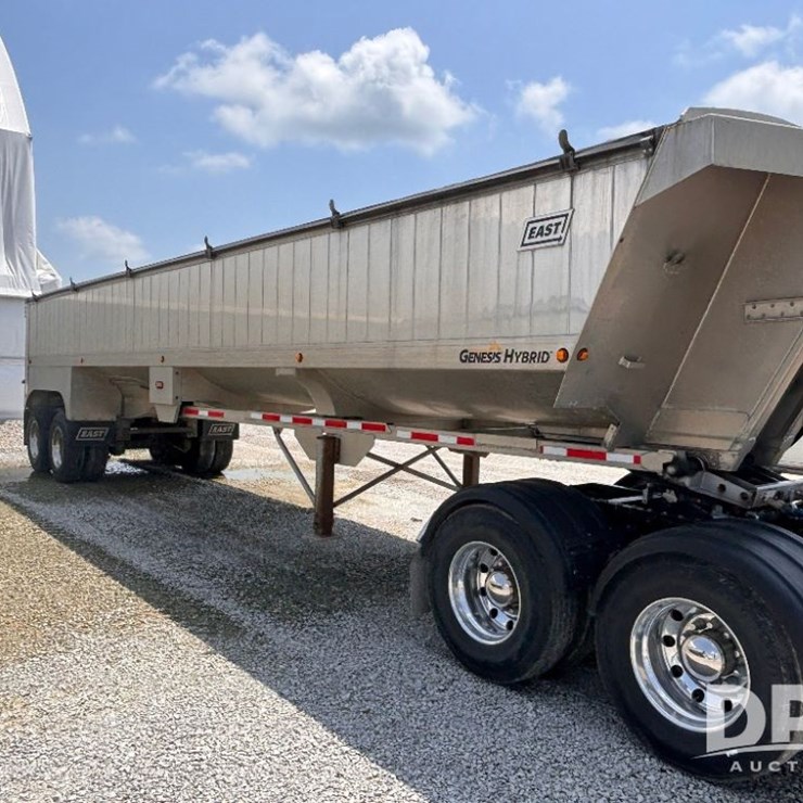 2014 East Genesis Aluminum End Dump Trailer (GP11076, Unit 121576)