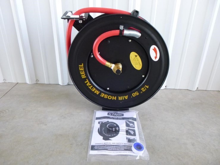 50'x1/2"-air-hose-reel-w/-hose-image-1