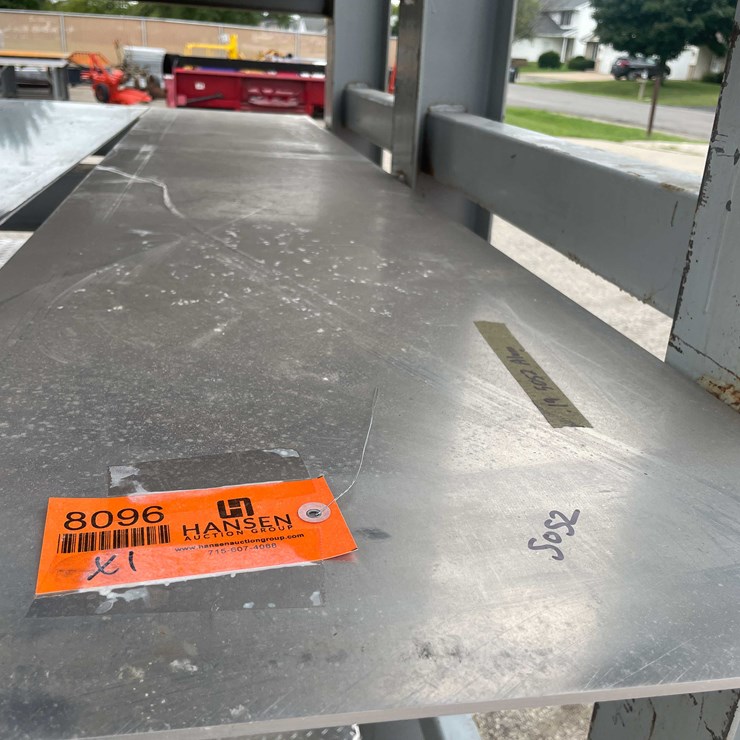 #8096 • (1) 5052 Aluminum Sheet Stock (SHED)