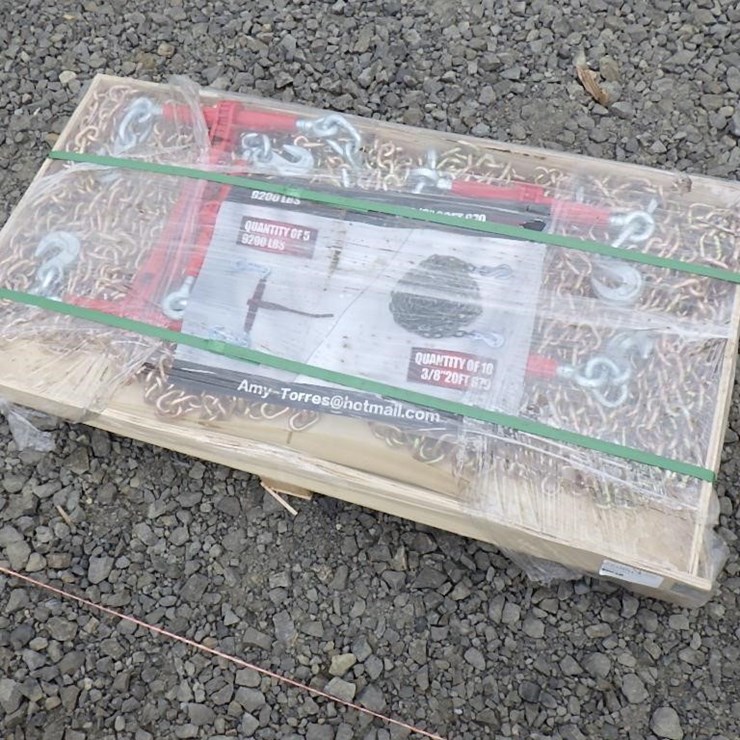 9,200LB Ratchet Binders w/ Chain