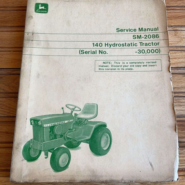 JOHN DEERE 140