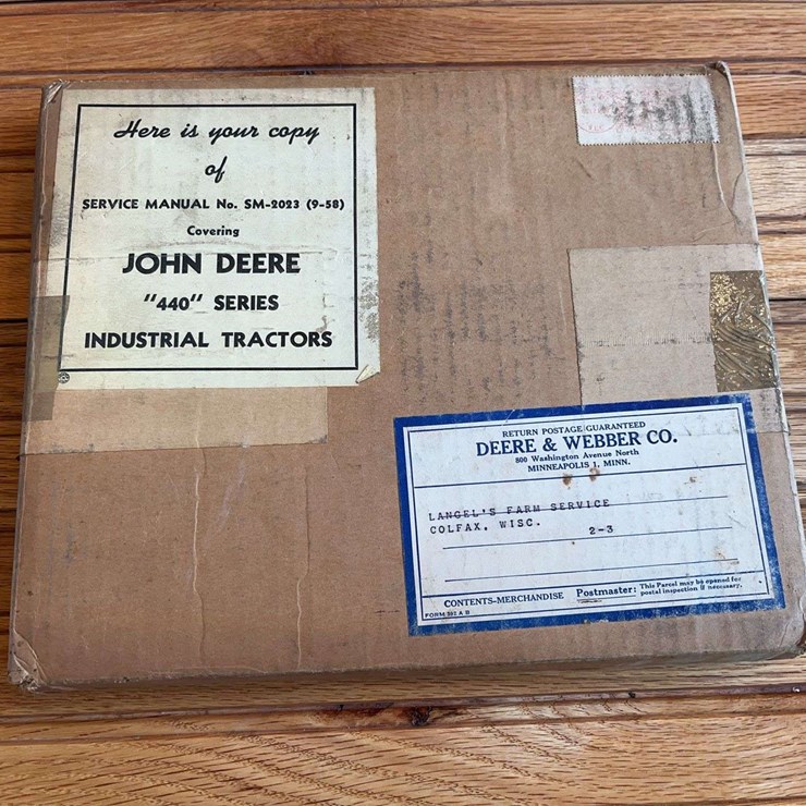 1958 JOHN DEERE 440