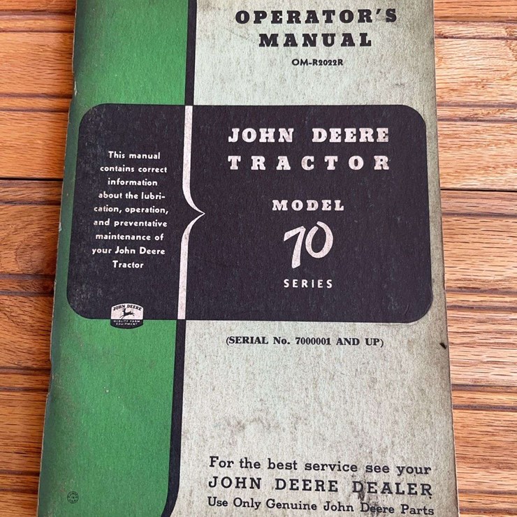 JOHN DEERE 70