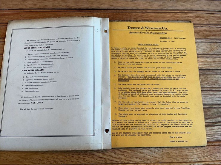 (2)-john-deere-price-list-+-deere-&-webber-service-bulletins-image-10