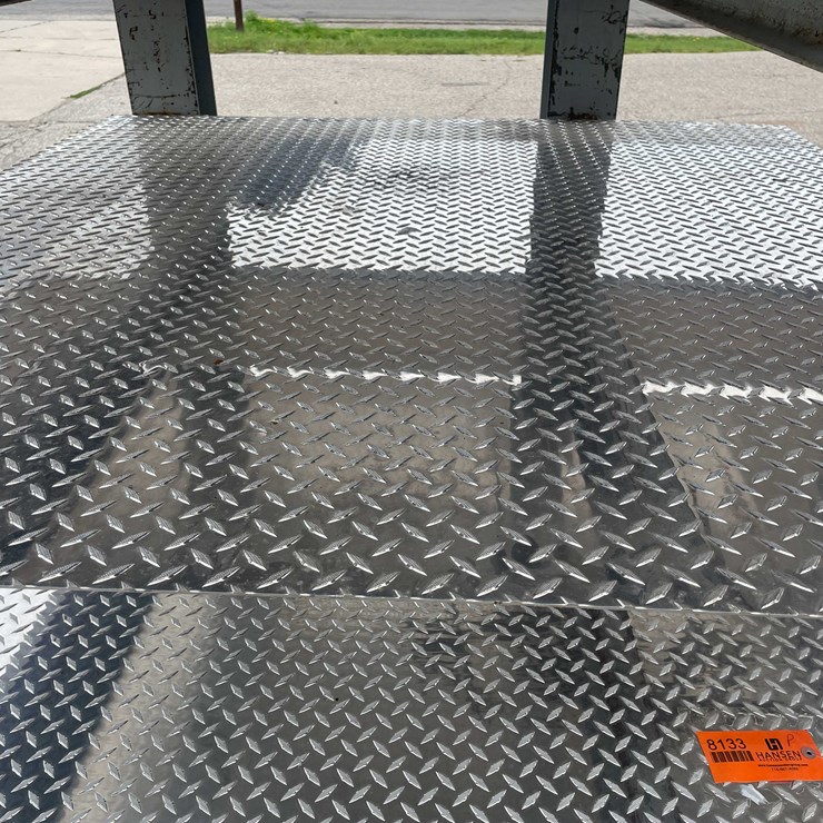 #8092 • 3003 Aluminum Diamond Plate Sheet Stock (SHED)