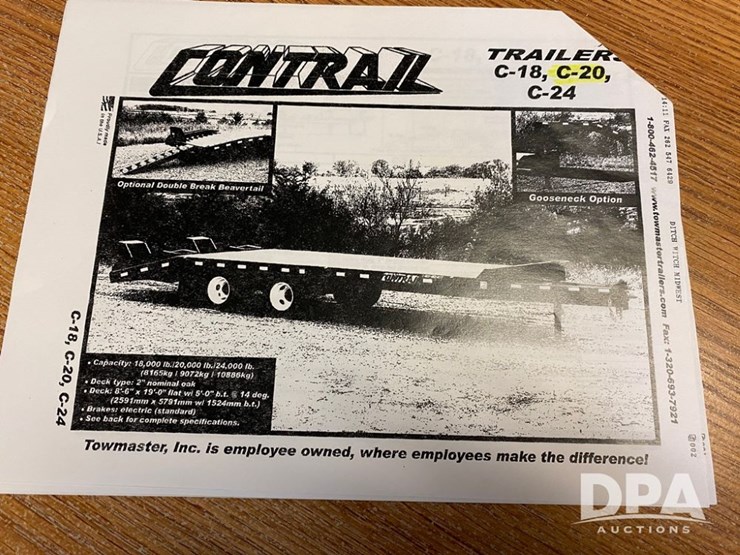 2005-ditch-witch-rt90m-trencher-and-trailer-(jm582)-image-14