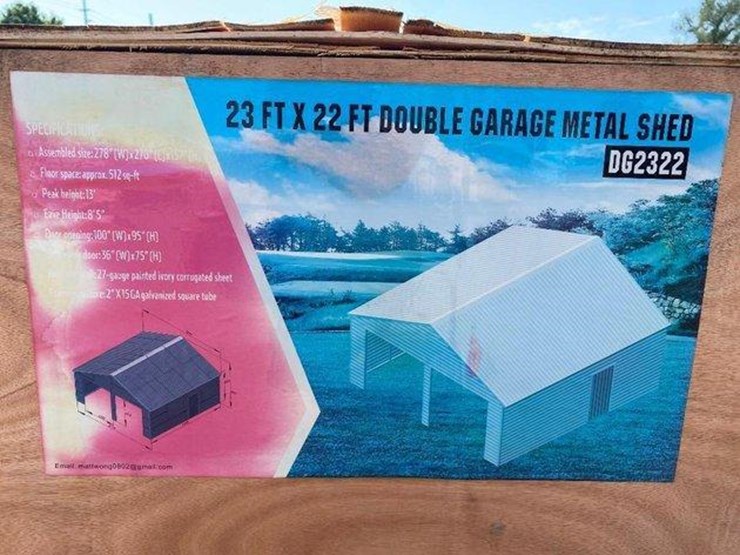 #4109-•-new-23'-x-22'-double-garage-metal-barn-shed-image-1