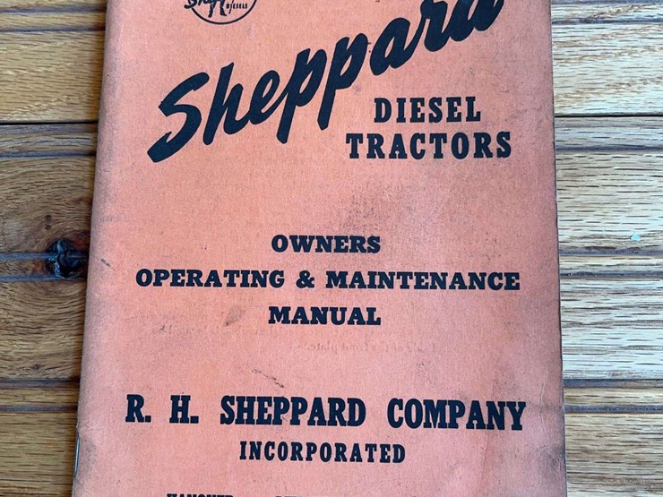 1953-sheppard-diesel-tractor-manual-image-1