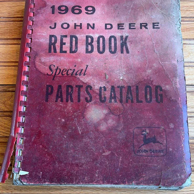 1969 John Deere Red Book Special Parts Catalog