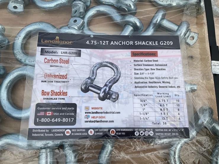 #4092-•-unused-2024-landhonor-paladin-4.75-12t-anchor-shackle-g209-image-1