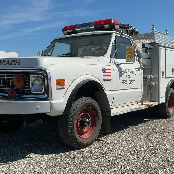 #2001 • 1971 Chevy Custom /20 Fire Truck*