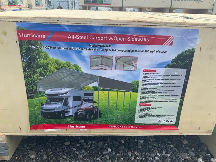 #1818-•-20'-x-20'-all-steel-car-port-image-1
