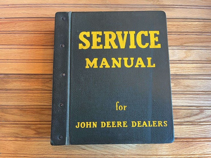 1949-john-deere-tractors-&-engines-service-manual-image-1