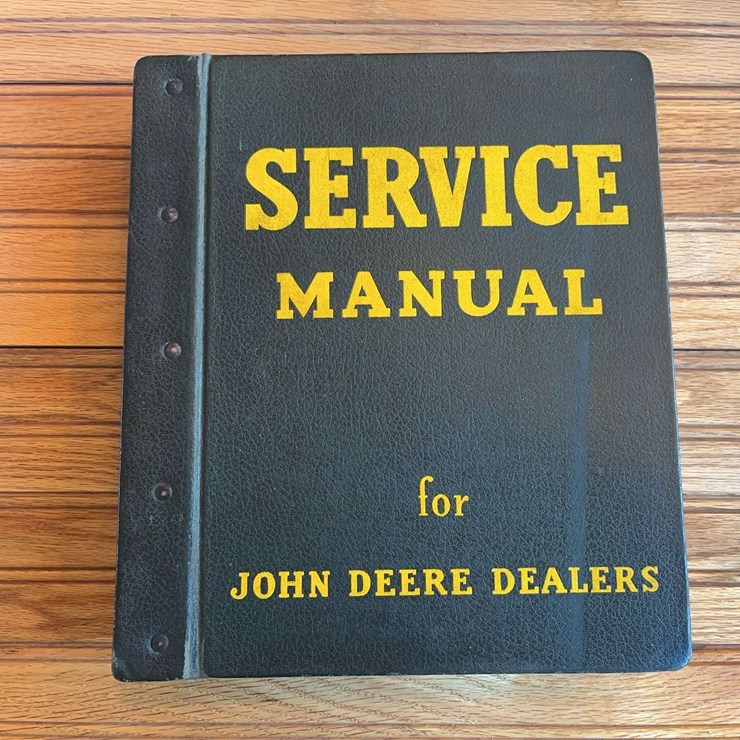 1949 John Deere Tractors & Engines Service Manual