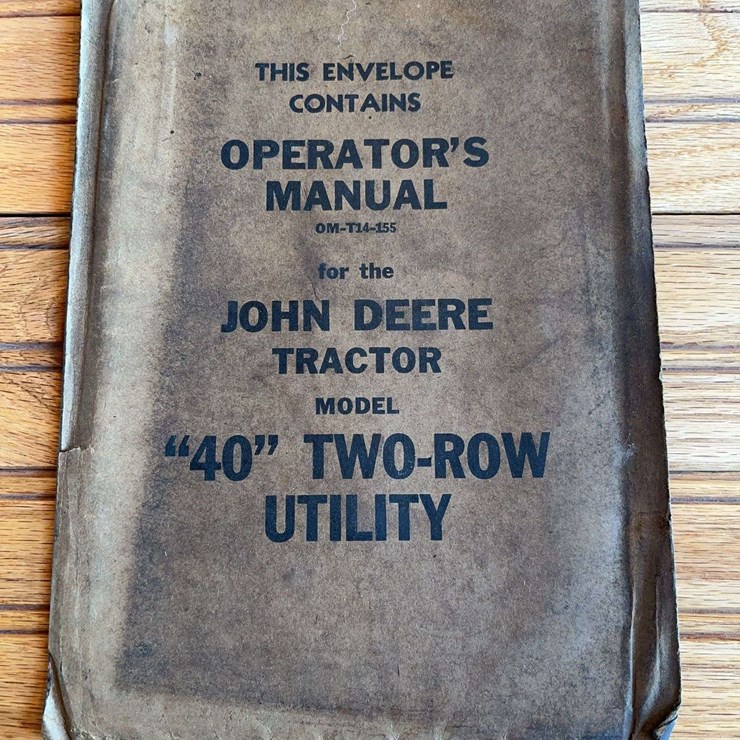 JOHN DEERE 40