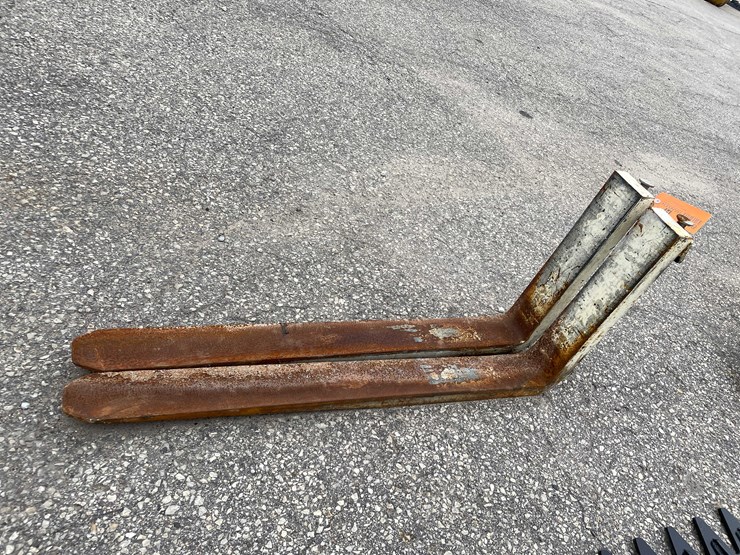 #8052-•-pair-of-forklift-forks-(o8)-image-5