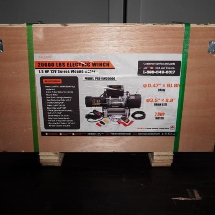 #4070 • Unused 2024 Landhonor Electric Winch