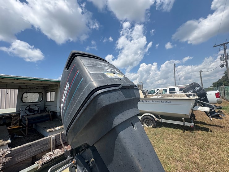 #74-•-#25995-•-17'-search-&-rescue-boat-w/75hp-outboard-motor-&-trailer-image-22