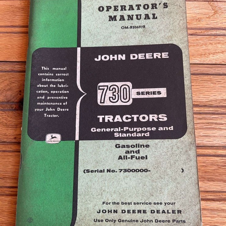 JOHN DEERE 730