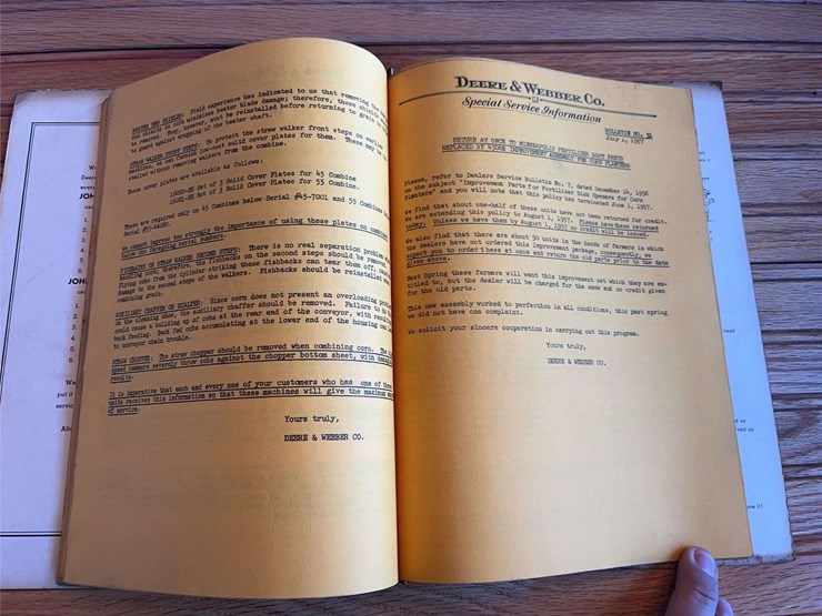 (2)-john-deere-price-list-+-deere-&-webber-service-bulletins-image-12