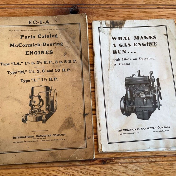 (2) IHC Engine Manuals