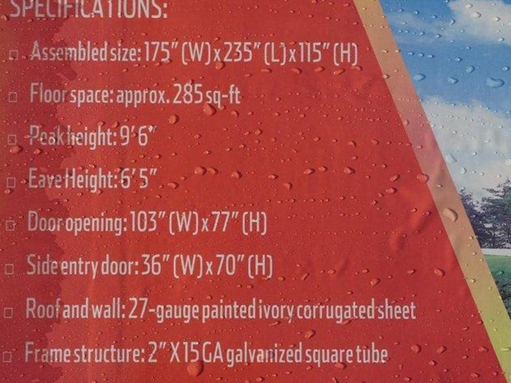 #4112-•-new-14'-x-20'-single-garage-metal-shed-image-3