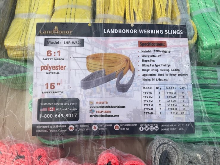 #4088-•-unused-2024-landhonor-paladin-webbing-sling-image-1