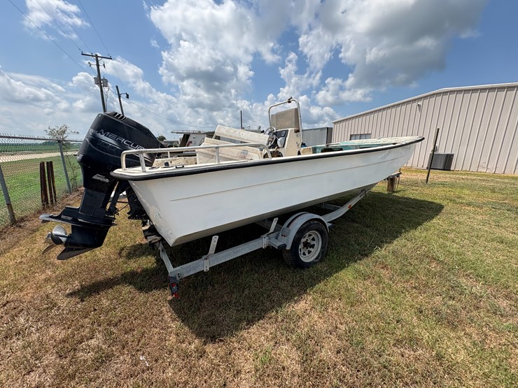 #73-•-#25994-•-carolina-boat-w/mercuy-100hp-outboard-motor-&-trailer-image-3
