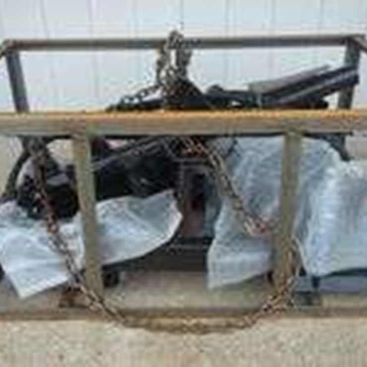 2025 Mower King SSECAG-Y With 3 Bits Skid Steer Auger, Unused