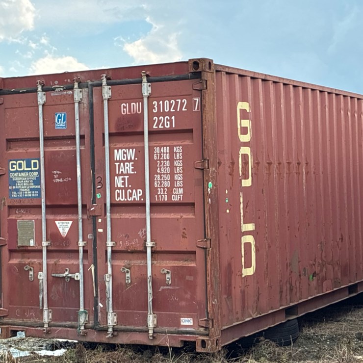 8X20' SHIPPING CONTAINER